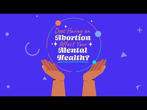 Video thumbnail about abortion and mental health.